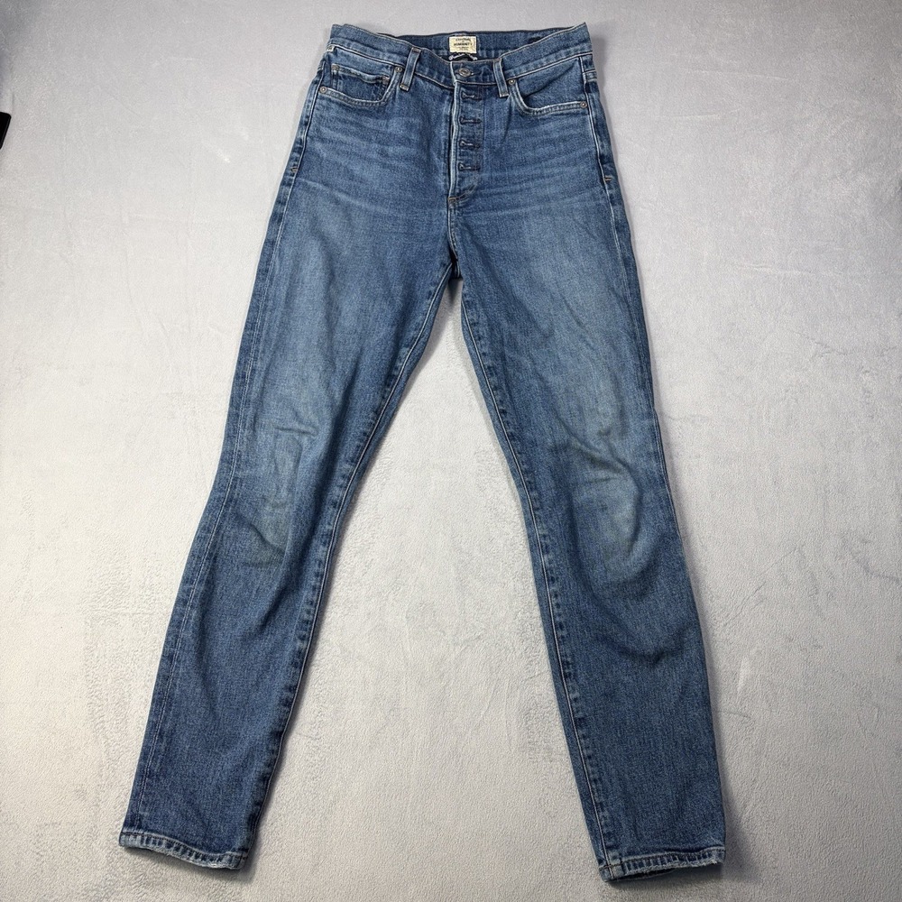 Citizens of Humanity Premium Vtg Olivia High Rise Slim Ankle Jeans Size 25 blue.